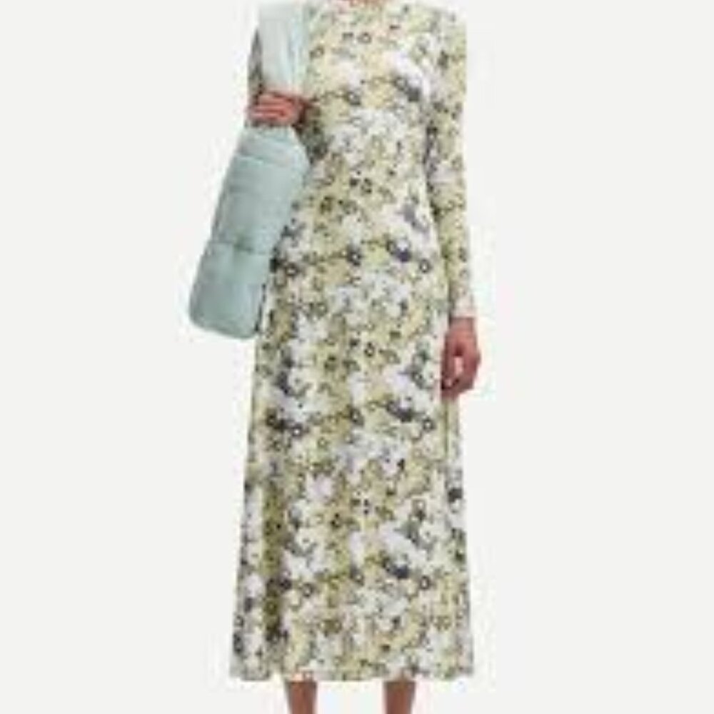 Samsoe Rosie Dress in Camo - Size Medium - Picture 1 of 6